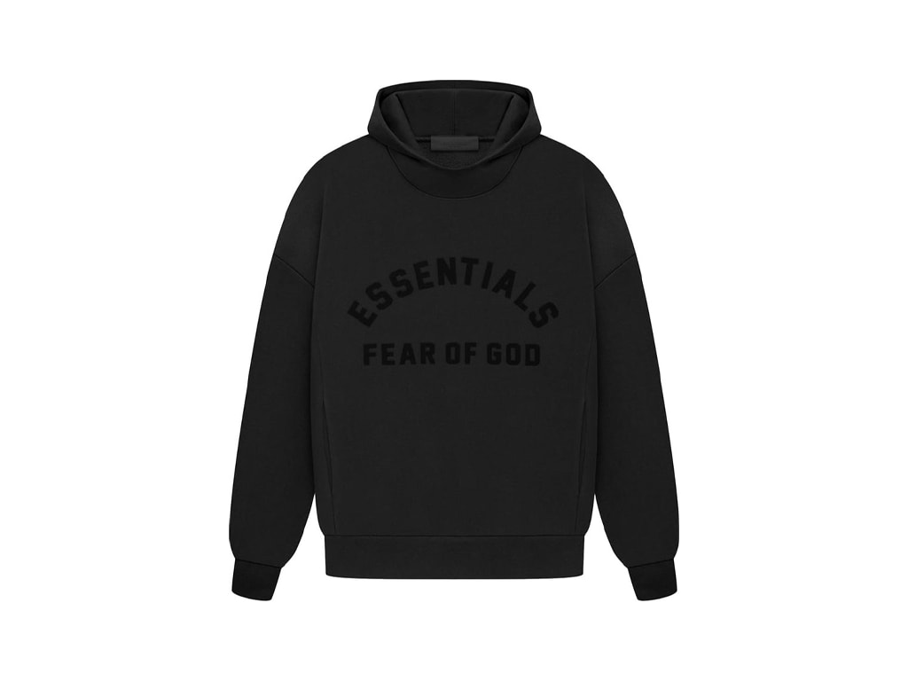 Fear of God Essentials S23 Hoodie Jet Black