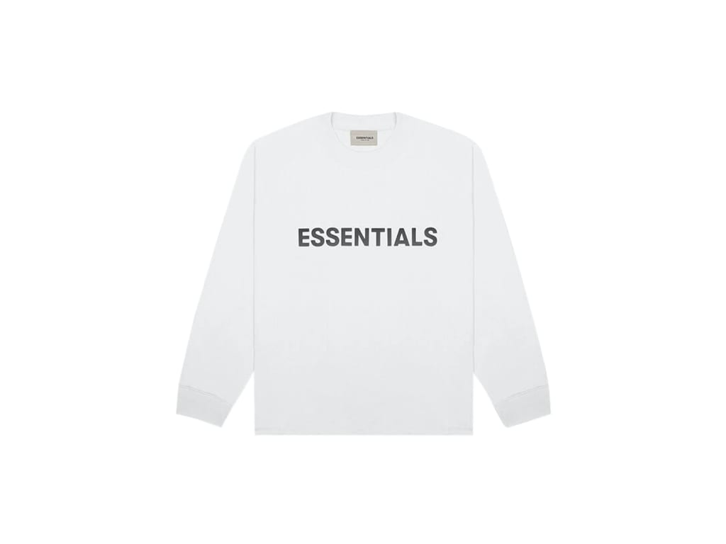 Fear of God Essentials S20 Longsleeve T-Shirt White