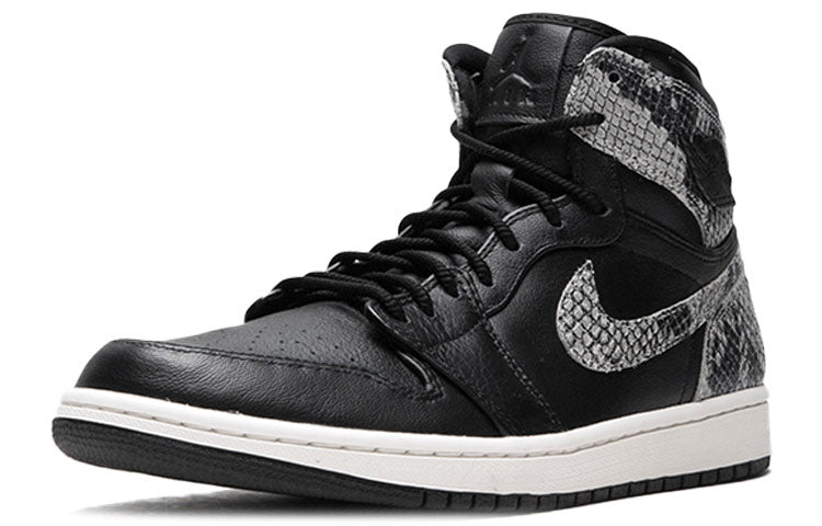 Air Jordan 1 Retro High Premium 'Black Snake'