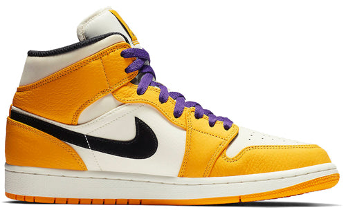 Air Jordan 1 Mid 'Lakers Gold'