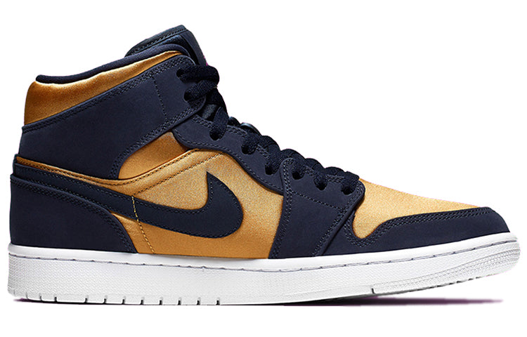 Air Jordan 1 Mid SE Premium 'Stain Gold'