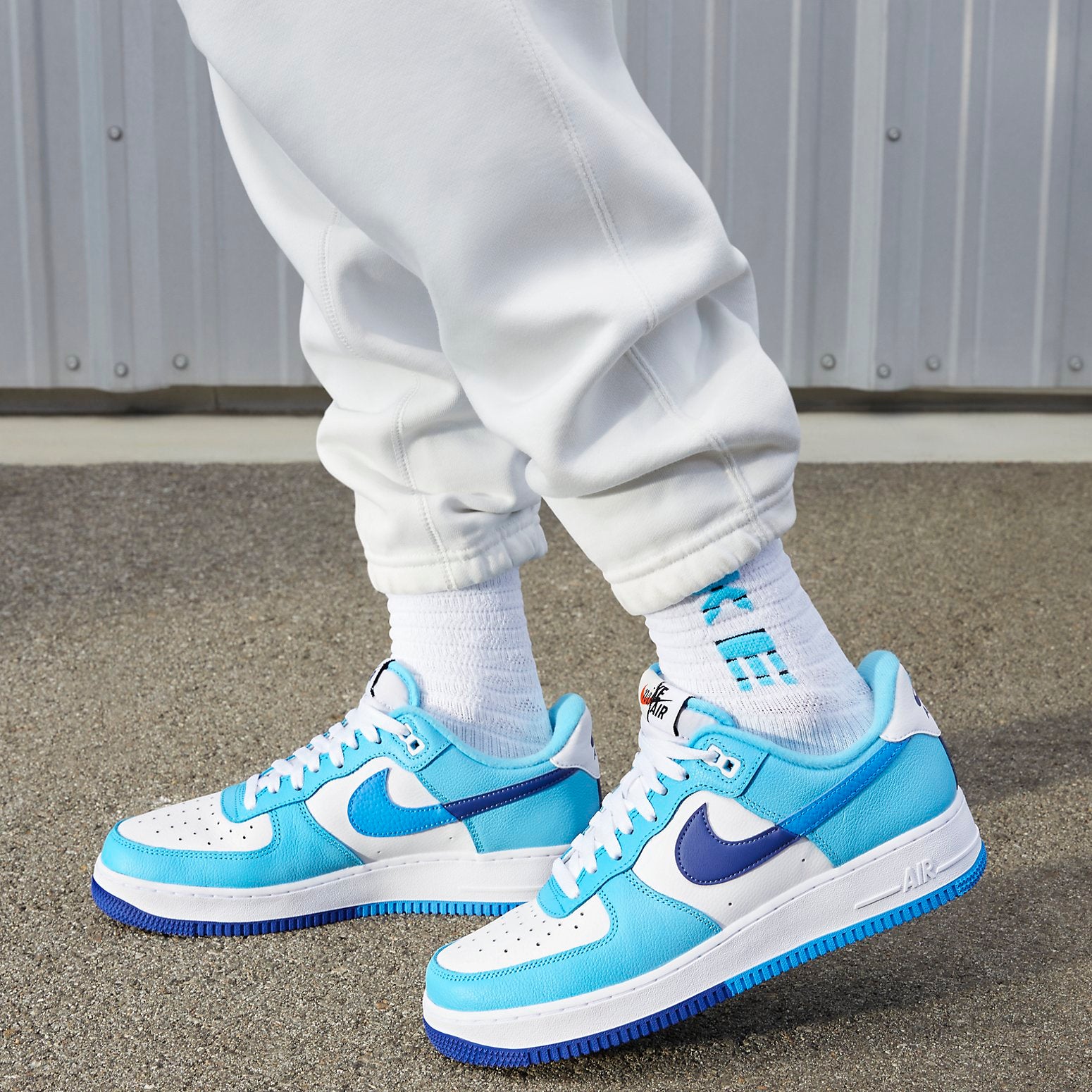 Nike Air Force 1 Low Split 'Light Photo Blue'