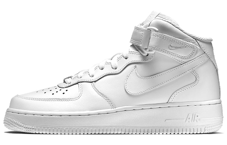 Nike Air Force 1 Mid 07 Leather 'Triple White'