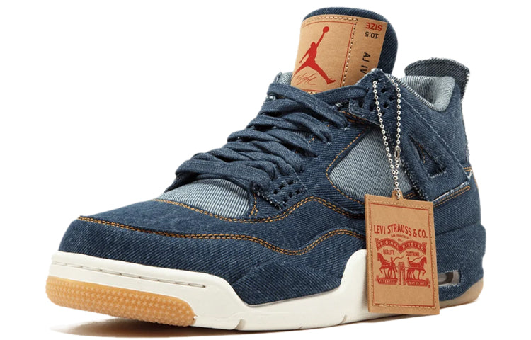 Levi's x Air Jordan 4 Retro 'Denim'