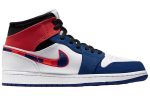 Air Jordan 1 Mid 'Multicolored Swoosh'