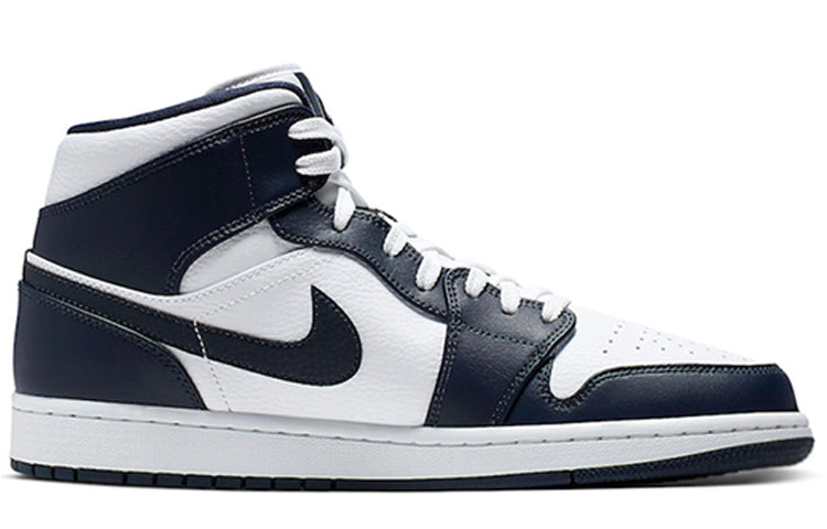 Air Jordan 1 Mid 'Obsidian White'