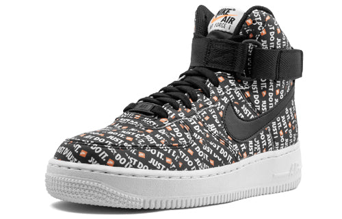 Nike Air Force 1 High 'Just Do It Black Orange'