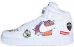 Nike Supreme x NBA x Air Force 1 Mid 07 'White'