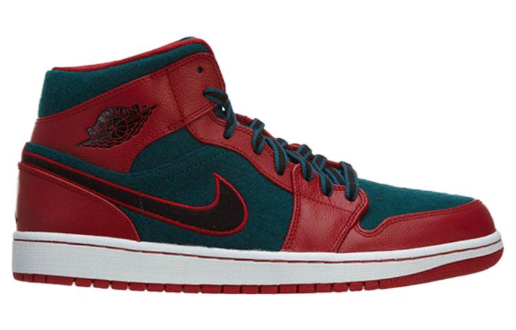 Air Jordan 1 Mid 'Gym Red Dark Sea'