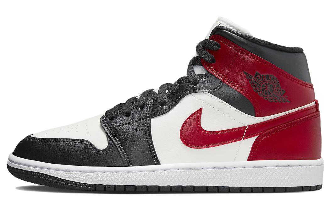 Air Jordan 1 Mid 'Black Toe'