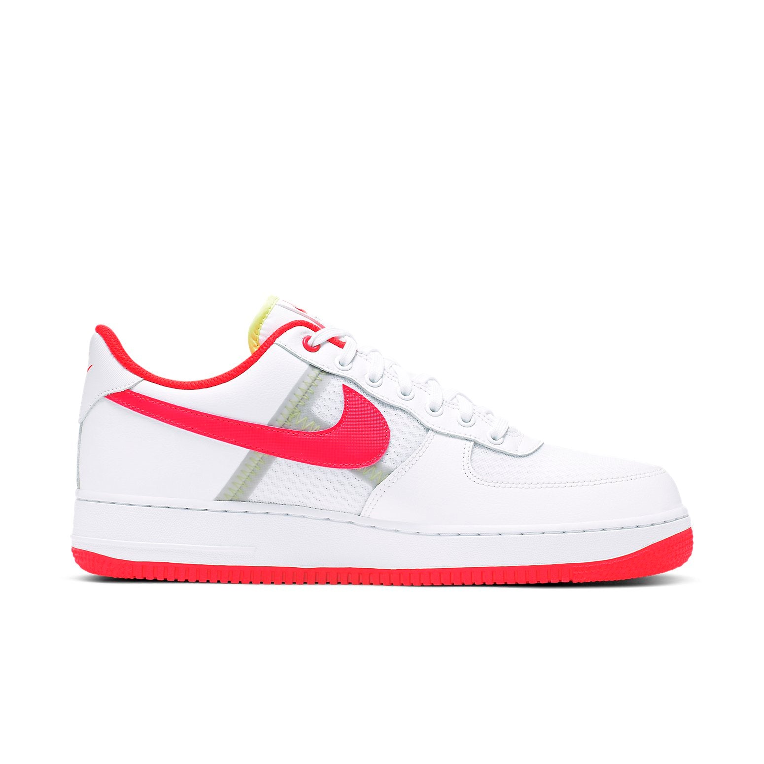 Nike Air Force 1 Low 'Transparent White Crimson'