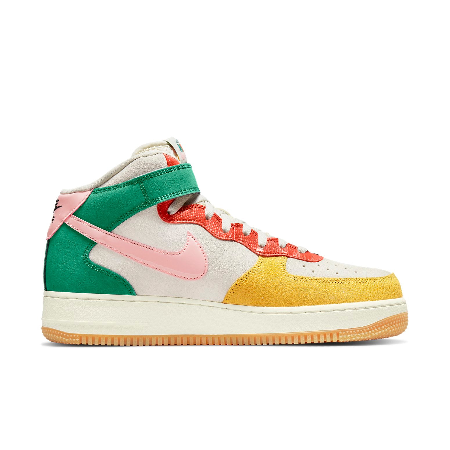 Nike Air Force 1 Mid 'Vivid Sulfur Rush Orange'