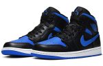 Air Jordan 1 Mid 'Black Hyper Royal'