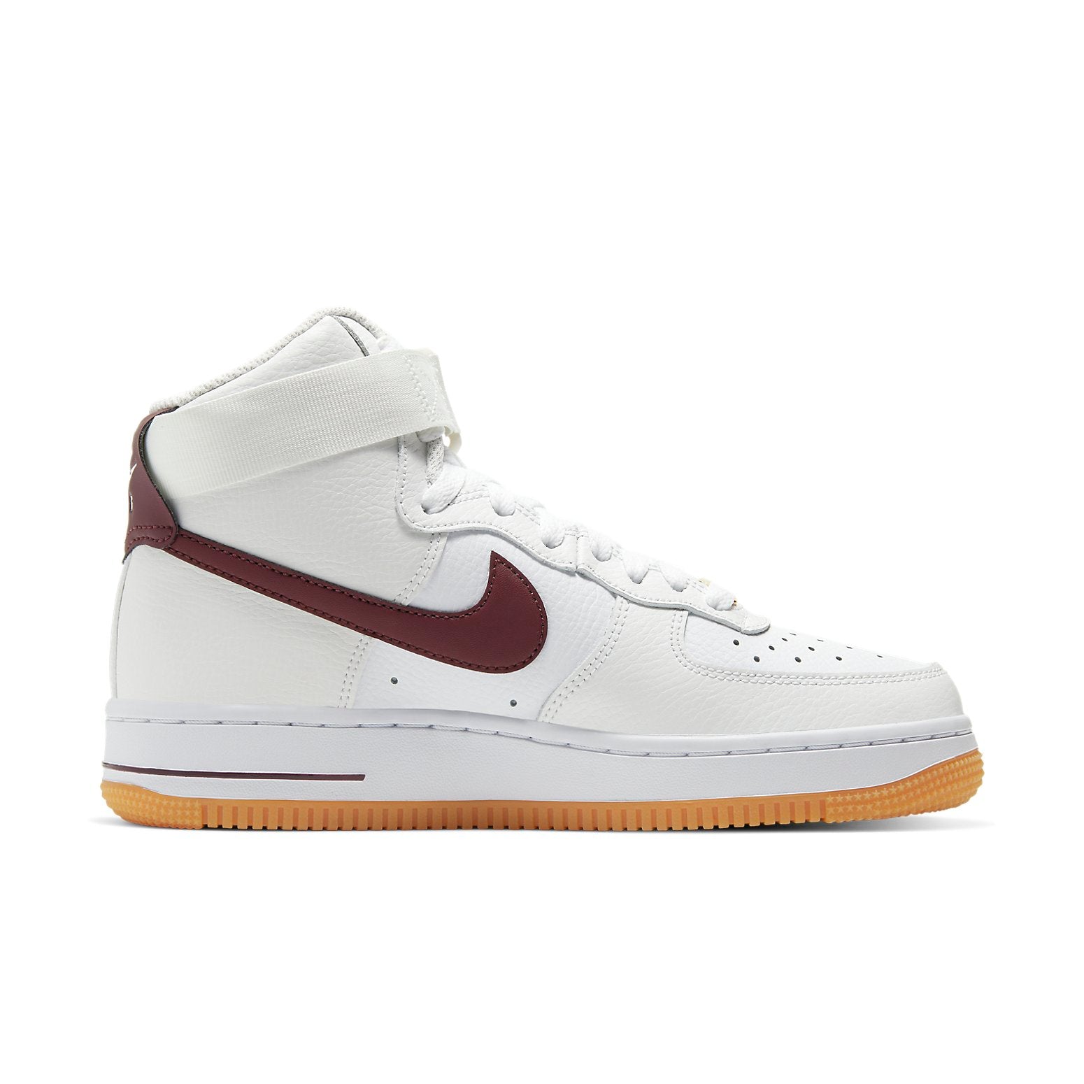 Nike Air Force 1 High 'White Night Maroon'