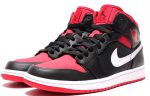 Air Jordan 1 Mid 'Black Gym Red'