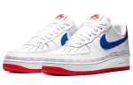 Nike Air Force 1 Low 'Overbranding - White Red Blue'