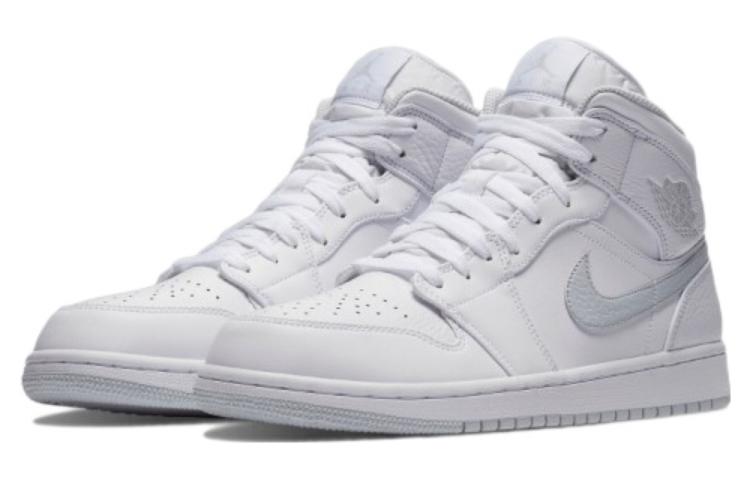 Air Jordan 1 Retro Mid 'White Platinum'