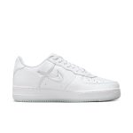 Nike Air Force 1 Low 07 Retro 'Color of the Month Jewel Swoosh Triple White'