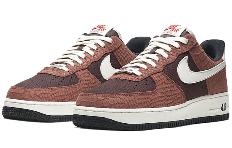 Nike Air Force 1 Low PRM 'Red Bark'