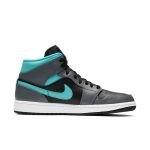 Air Jordan 1 Mid 'Grey Aqua'