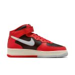 Nike Air Force 1 Mid LV8 'Split Black Red'