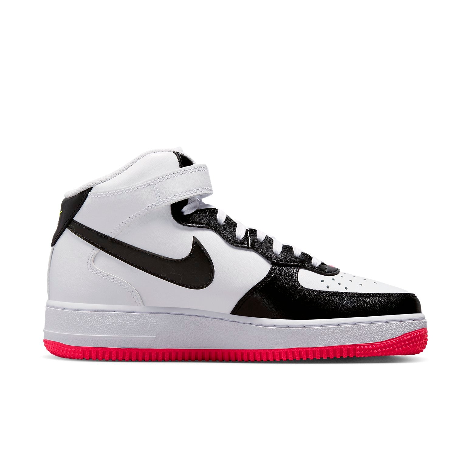 Nike Air Force 1 Mid Electric 'White Black Pink'