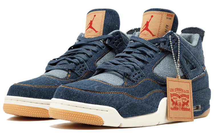 Levi's x Air Jordan 4 Retro 'Denim'