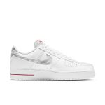 Nike Air Force 1 Low 'Topography Pack - White University Red'