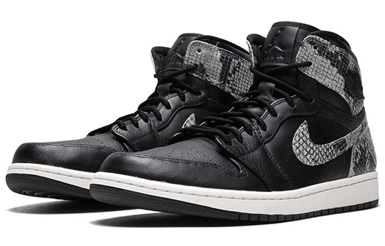 Air Jordan 1 Retro High Premium 'Black Snake'