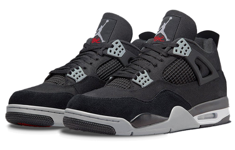 Air Jordan 4 Retro SE 'Black Canvas'