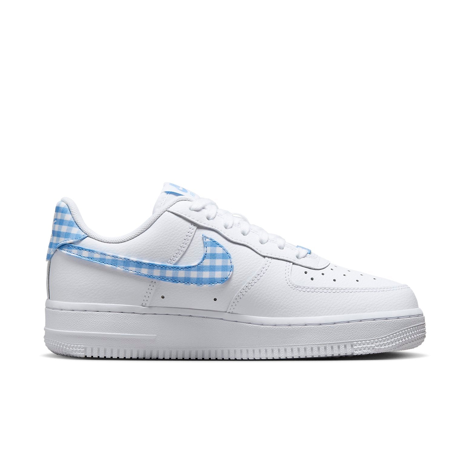 Nike Air Force 1 Low 'University Blue Gingham Plaids'