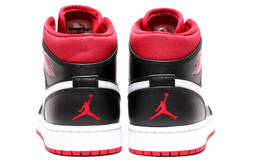 Air Jordan 1 Mid 'Black Gym Red'