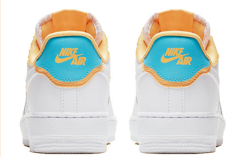 Nike Air Force 1 Low SE 'White Light Blue Fury Topaz Gold'