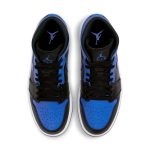 Air Jordan 1 Mid 'Hyper Royal Black'