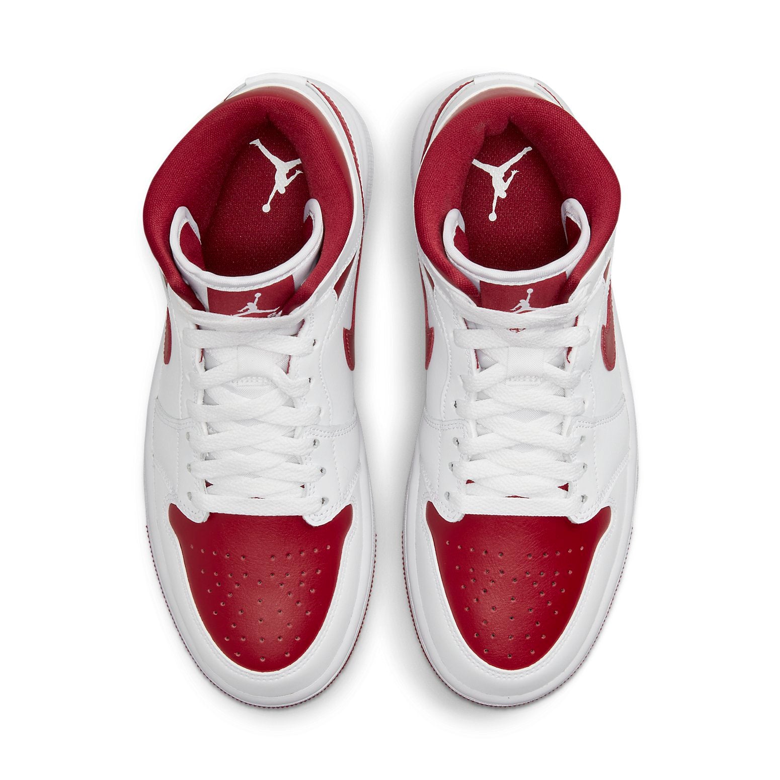 Air Jordan 1 Mid 'White Pomegranate'