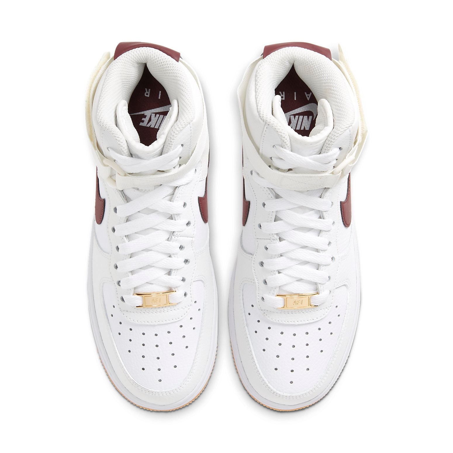 Nike Air Force 1 High 'White Night Maroon'