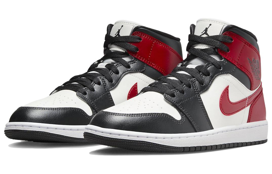 Air Jordan 1 Mid 'Black Toe'