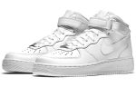 Nike Air Force 1 Mid 07 Leather 'Triple White'