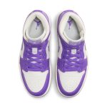 Air Jordan 1 Mid 'Purple White'