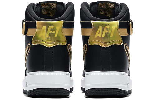 Nike Air Force 1 High NBA Black 'Metallic Gold'