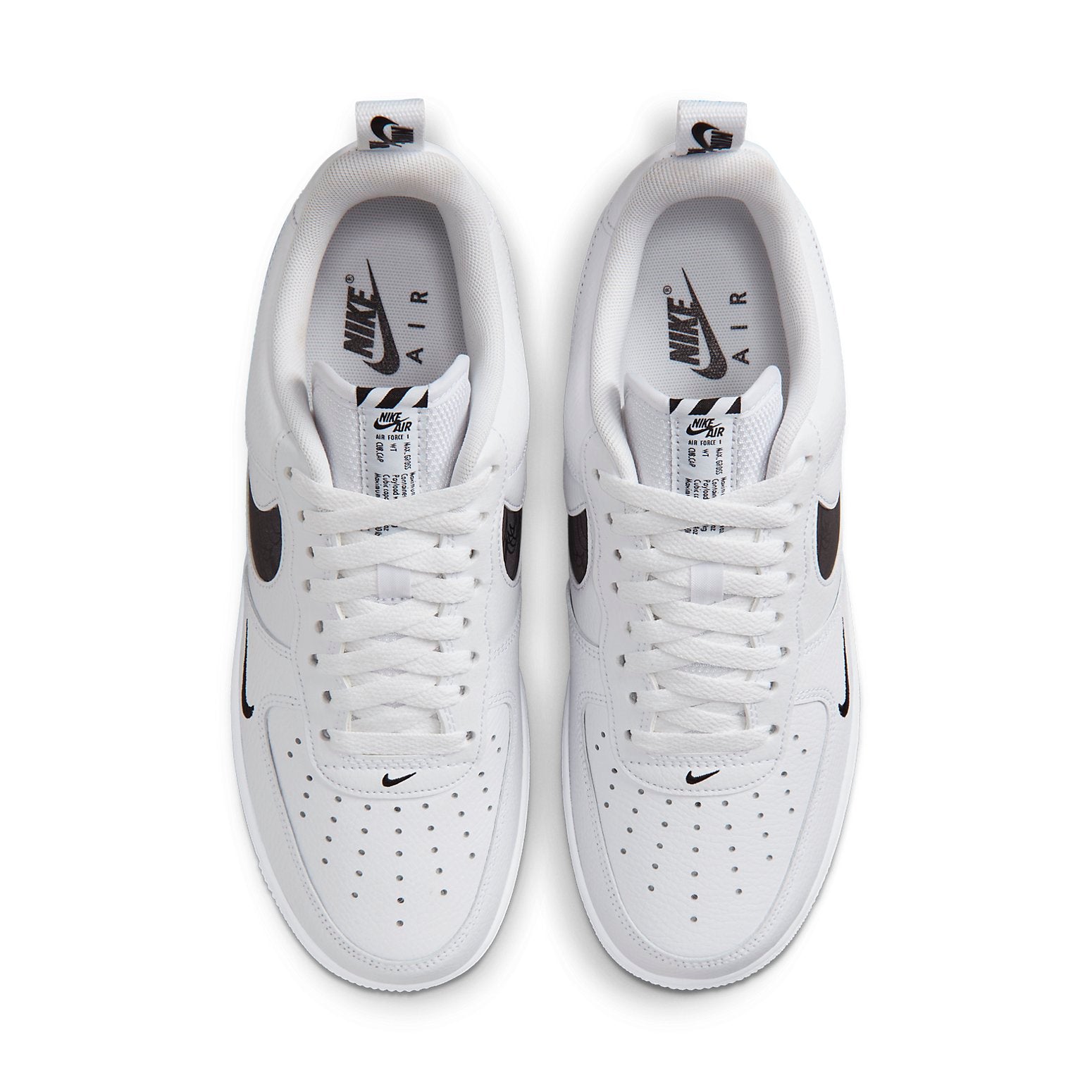 Nike Air Force 1 Low 'Multi-Etch Swoosh White Black'