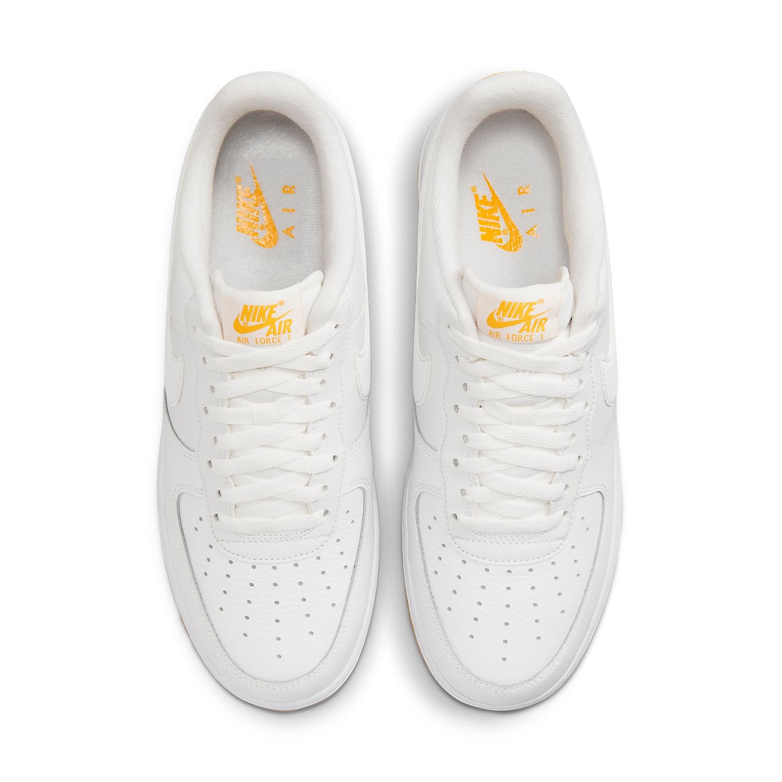 Nike Air Force 1 Low '07 'White University Gold Gum'