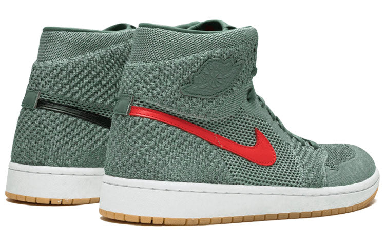 Air Jordan 1 High Flyknit 'Clay Green'