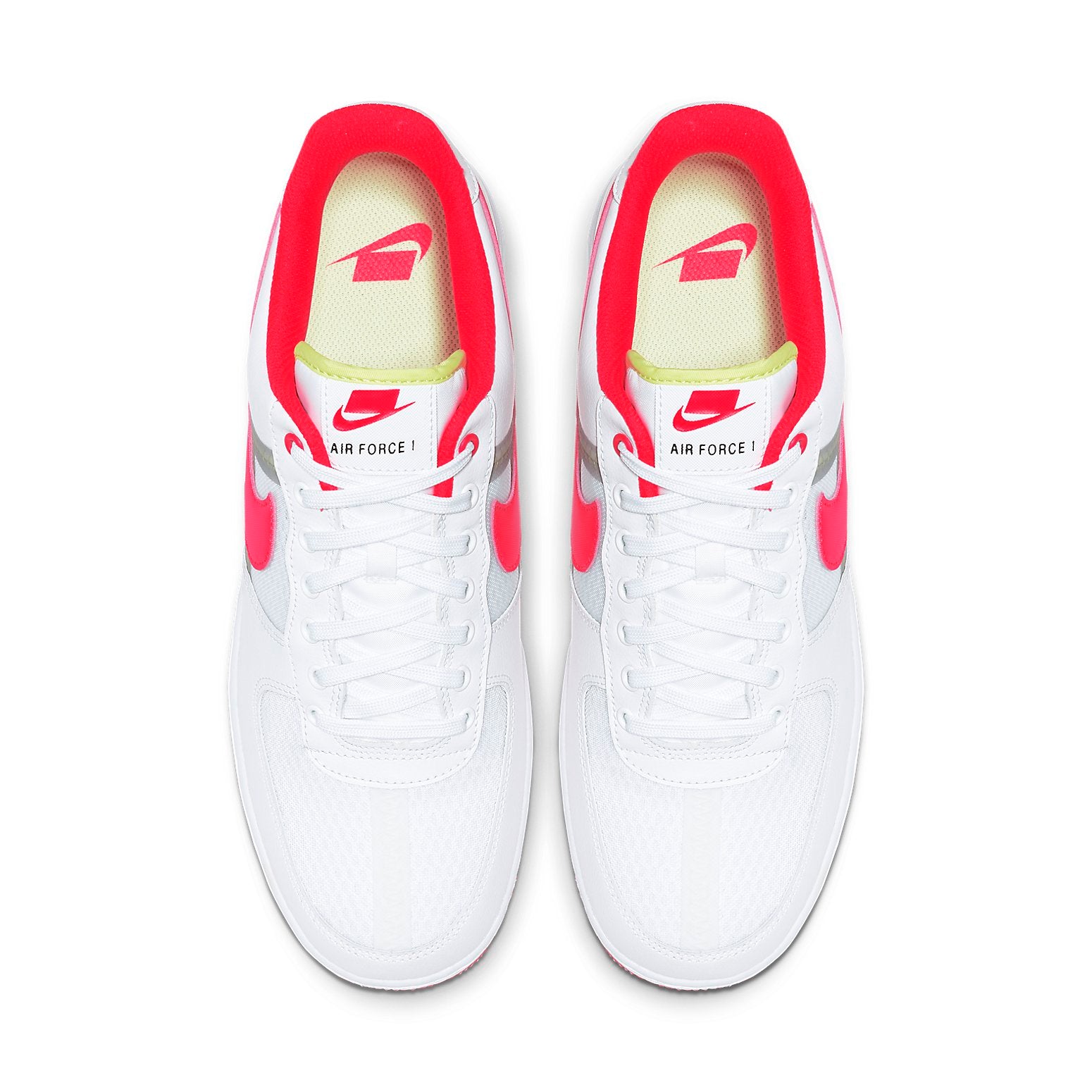 Nike Air Force 1 Low 'Transparent White Crimson'