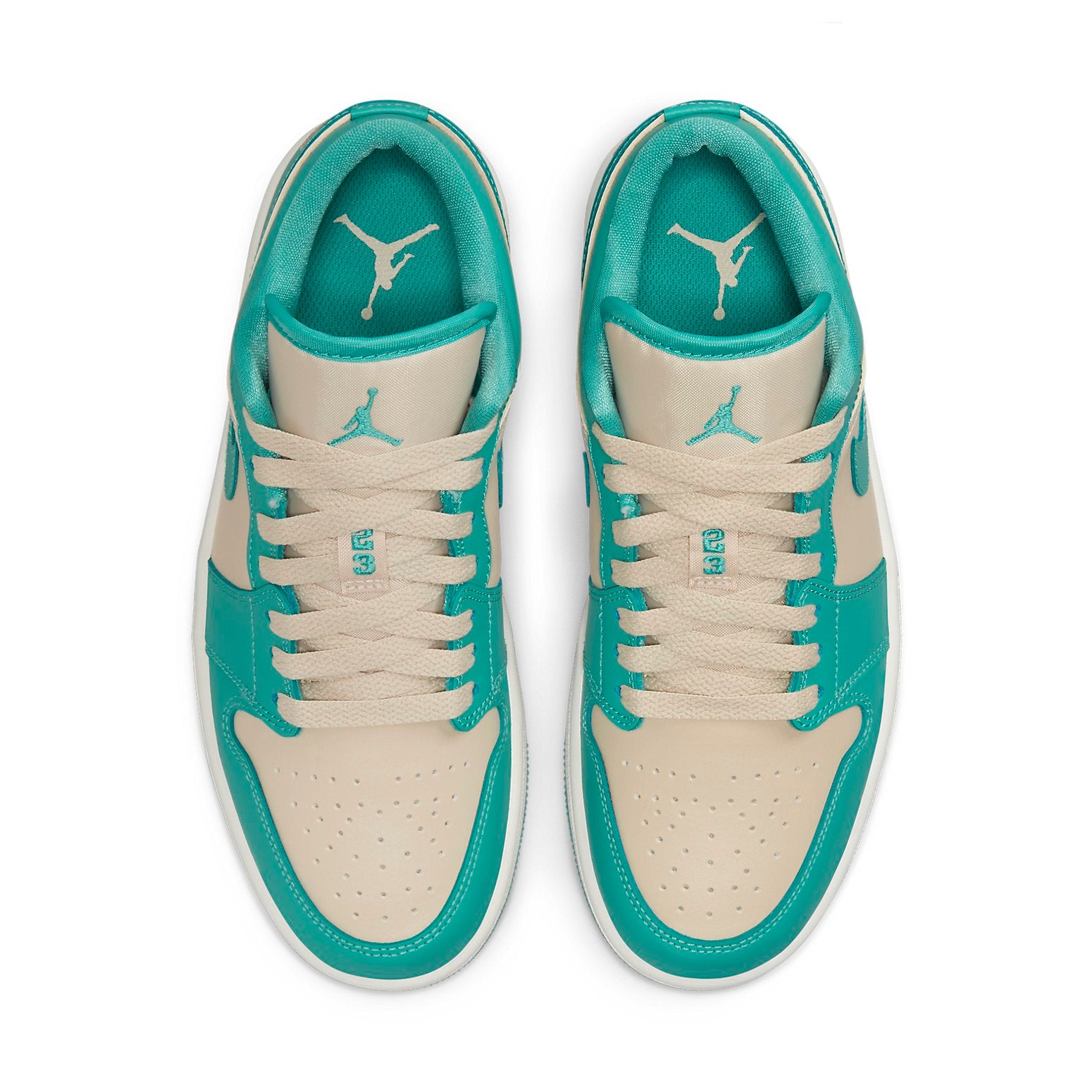 Air Jordan 1 Low 'Tropical Teal Sandy Beige'