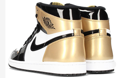 Air Jordan 1 Top3 Gold Toe 'Black Gold'