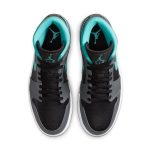 Air Jordan 1 Mid 'Grey Aqua'