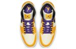 Air Jordan 1 Mid 'Lakers Gold'