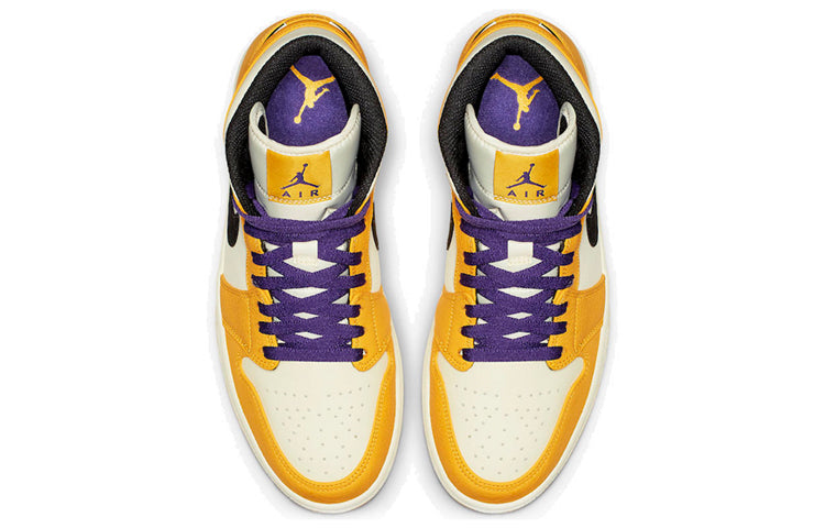 Air Jordan 1 Mid 'Lakers Gold'