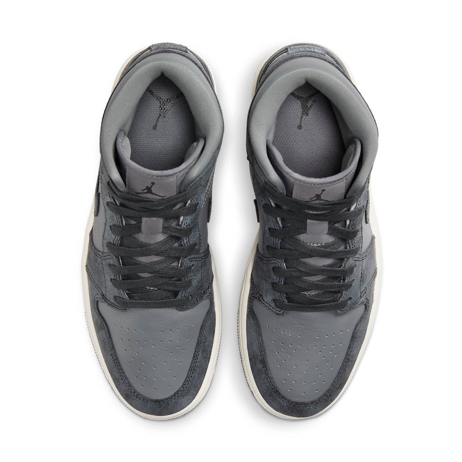 Air Jordan 1 Mid 'Distressed Smoke Grey'